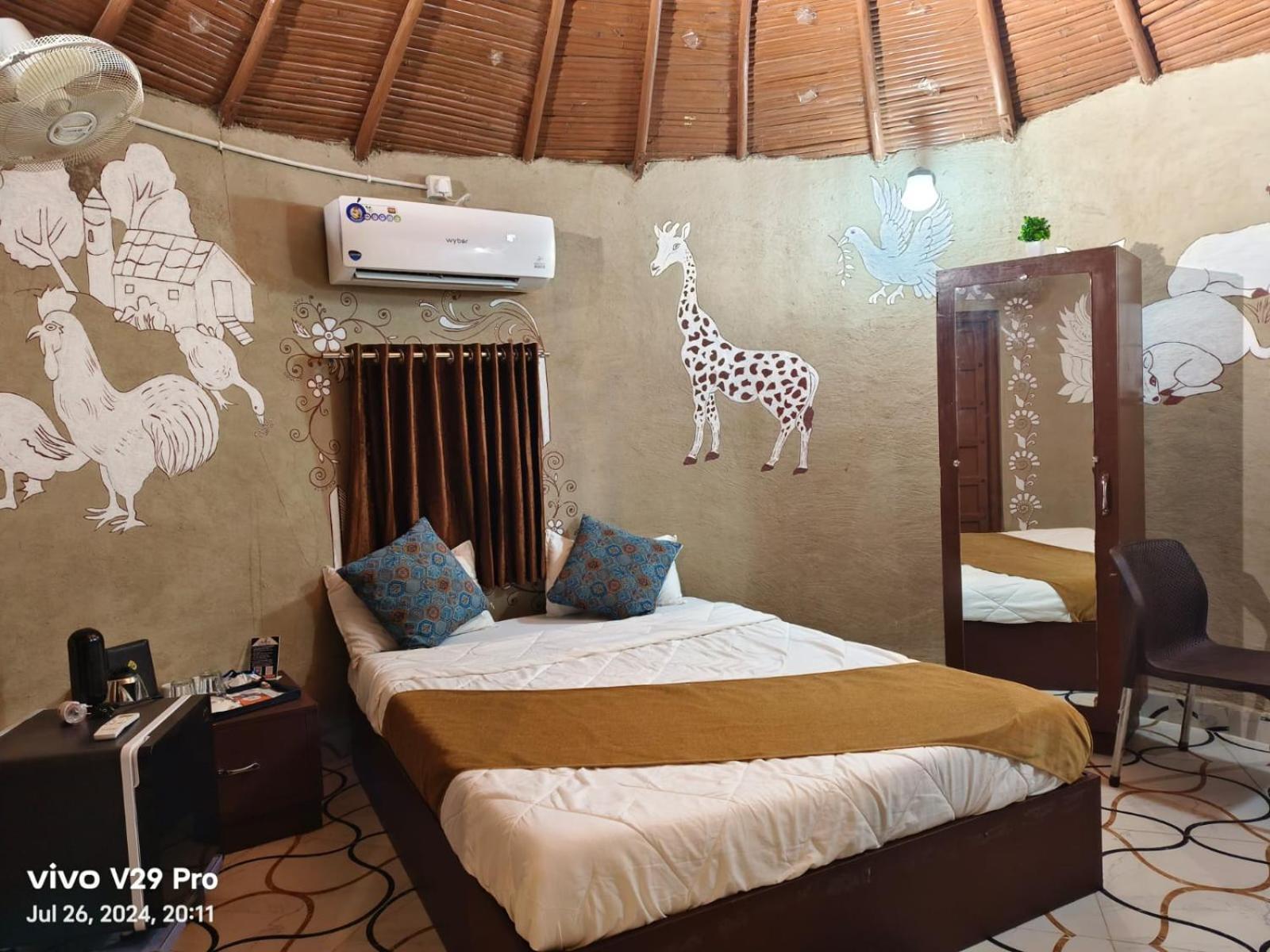 Modhera Sunrise Resort - Tents Bhungas Jungle Restaurants & Candlelight Dining Kalri Εξωτερικό φωτογραφία